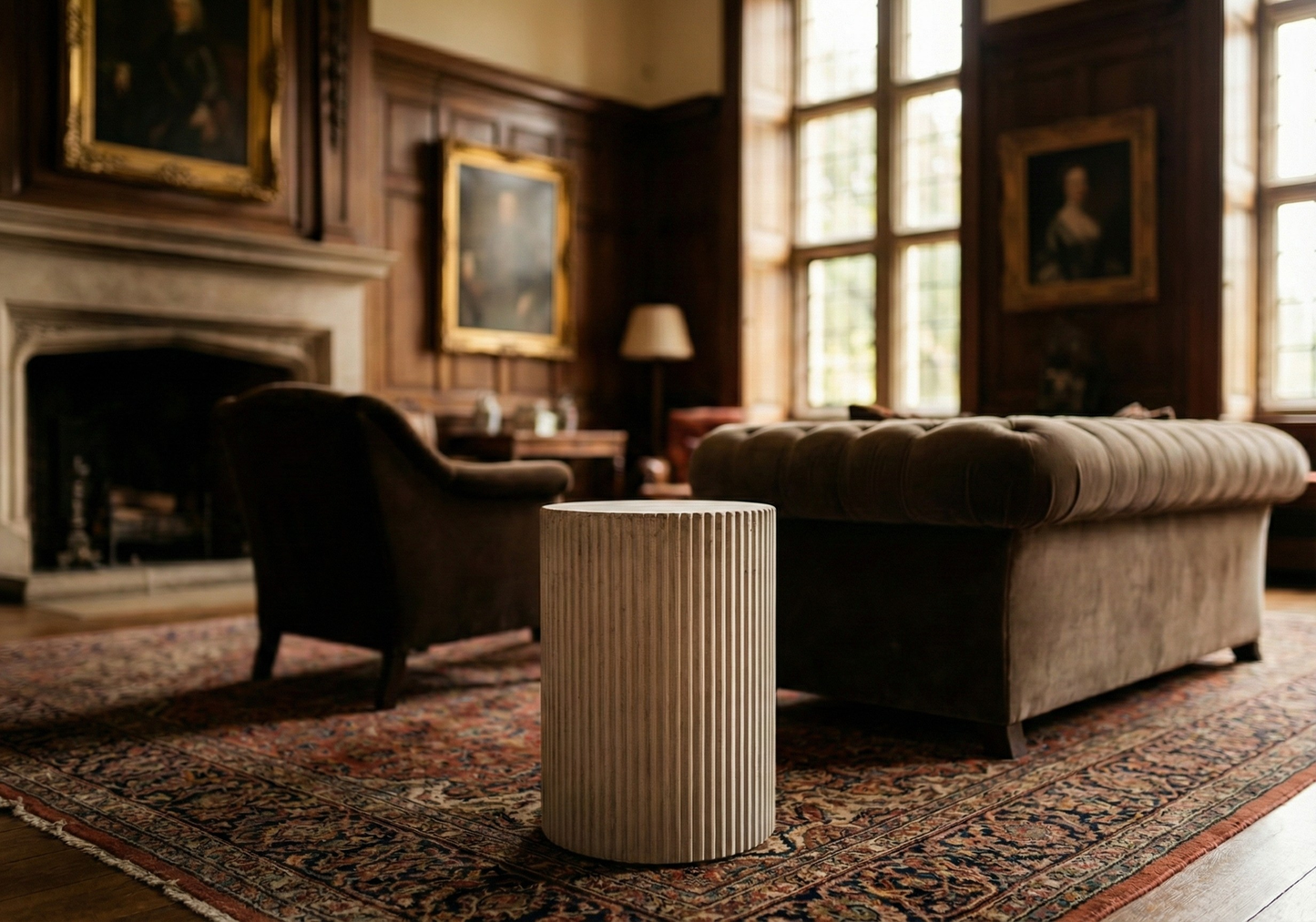 Beton bijzettafel Plinth 30 – Architecturale Esthetiek en Tijdloos Design
